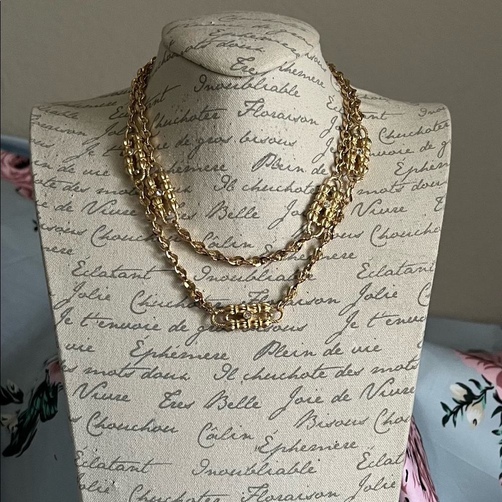 - “Jackie Kennedy” Paper-clip Necklace